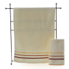

According to Mingjie towel home textiles cotton color bar 1002 satin staples a pink powder