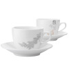 

Italian Delong (DeLonghi) cappuccino ceramic cup gift box (pattern: woman + coffee fruit)