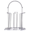 

【Jingdong Supermarket】 Fidila FIDLA Wine Cup Shelf Water Cup Holder White Plated Iron High-heel Deep Glass Shelf HT0842
