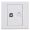 

Siemens (SIEMENS) 5TG06342NC01 switch socket products should be a series of broadband TV socket (elegant white)