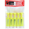 

Genvana G-0520 Flat Highlighter - Yellow (5 Pack