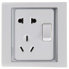 

Simon Electric (simon) S51086B five-hole with switch socket 58 series 86-type switch socket (elegant white