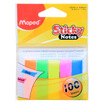 

MAPED AA760010 Transparent fluorescent indicator stickers 12mm 44mm