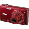 

NIKON COOLPIX S5200 Portable Digital Camera Red 1602 megapixel CMOS 3-inch screen 6x optical zoom 26mm wide-angle Wi-Fi