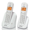 

AT & T EL31209WCN Digital Cordless Telephone Frame Player Set Interior Talkback Home Office Fixed Wireless Phone Sub Unit White