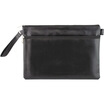

TRNFA TB-300-2 A4 double leather bag file bag briefcase bag bag zipper data thickening pull bag training bag storage bag conferenc