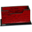 

TRNFA TN-A9009 Wooden business card holder Storage box Wood imitation mahogany high-end office card card storage Decoration