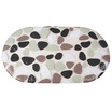 

Green reed personality PVC bathroom non-slip mat Ottomans bottom sucker design