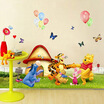 

Qingyi third generation removable DIY decorative wall stickers Winnie the Pooh XY8082 gift kitchen oil stickers 2