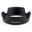 

Sidand sidande EW-60C lotus-shaped Canon 58mm hood for Canon 18-55mm 28-80mm 28-90mm lens can be deducted