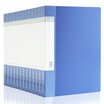 

Deli 5364 ABA series A4 double strong clip folder blue 12 loaded