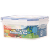 

Jingdong Supermarket Long Shida LONGSTAR microwave oven lunch box 1000ml transparent plastic sealed tank storage box LK-2015