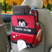 

Iron arm Astro Boy car seat back bag car multi-function sundries storage bag car chair back storage bag tissue box cartoon red black XSJ-18