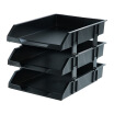 

Deli Deli 9206 - three layers can be combined plastic file holder black gray color random