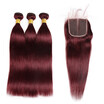 Ishow 8A Brazilian Hair Weaves Extensions 3Bundles With Closure 99J Straight Human ishow kopen in de aanbieding Ishow 8A Brazilian Hair Weaves Extensions 3Bundles With Closure 99J Straight Human ishow kopen in de aanbieding