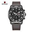 Bobo Bird Reward Mens Belt Calendar Waterproof Quartz Watch Business Casual bobo bird kopen in de aanbieding
