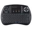 iPazzPort Mini teclado inalámbrico retroiluminado de 3 colores y teclado táctil para Raspberr