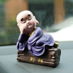 Joy Collection Green Source Car Decoration Interior Jewelry Cute Little Shami Monk Creative Doll Purple joy collection kopen in de aanbieding Joy Collection Green Source Car Decoration Interior Jewelry Cute Little Shami Monk Creative Doll Purple joy collection kopen in de aanbieding