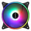 Huntkey MVP120 tracking 12CM computer chassis LED fan inside&outside RGB dynamic colorful anti-vibration pads hydraulic bearings