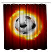Gbtiger Fire Football Polyester Shower Curtain Bathroom High Definition 3D Printing Water Proof gbtiger kopen in de aanbieding Gbtiger Fire Football Polyester Shower Curtain Bathroom High Definition 3D Printing Water Proof gbtiger kopen in de aanbieding