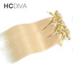 Hcdiva Brazilian Hair Straight 3Pcs Lot Blonde Weave Bundles Color 613 Light Virgin hcdiva kopen in de aanbieding
