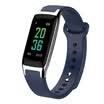 Demon MOONPI smart bracelet B11 color touch heart rate&blood pressure sleep monitor large screen WeChat content display call reminder more sports mode deep blue