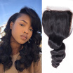 Bettylove Peruvian Virgin Hair Loose Wave Closure 1 Piece Human Lace 44 bettylove kopen in de aanbieding