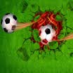 2017 Más Caliente 3D Foto Wallpaper Modern Stereo World Cup Fútbol Verde Césped Mural Sala de estar Habitación de Niños Decoración Papel de Pared