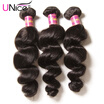 Unice Hair Brazilian Loose Wave Bundles 100 Human Extension Natural Color Remy Weave Free Shipping huismerk kopen in de aanbieding Unice Hair Brazilian Loose Wave Bundles 100 Human Extension Natural Color Remy Weave Free Shipping huismerk kopen in de aanbieding