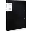 Deli 5428 Lingya series thickening PP material folder A4 strong clip board clip only loaded black