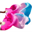 Yi Na Sheng Wu 1 Pair Dance Fans Bamboo Ribs Natural Silk Stage Performance Props Dye Women Belly Rosepinkturquoise yi na sheng wu kopen in de aanbieding Yi Na Sheng Wu 1 Pair Dance Fans Bamboo Ribs Natural Silk Stage Performance Props Dye Women Belly Rosepinkturquoise yi na sheng wu kopen in de aanbieding