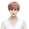 Fashion Lace Front Wig With Smoke Pink Fluffy Short Straight Hair Wigs For Women huismerk kopen in de aanbieding Fashion Lace Front Wig With Smoke Pink Fluffy Short Straight Hair Wigs For Women huismerk kopen in de aanbieding