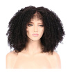 Pre Plucked Lace Front Human Hair Wigs With Baby 130 Density Brazilian Virgin Kinky Curly Natural Free Ship huismerk kopen in de aanbieding Pre Plucked Lace Front Human Hair Wigs With Baby 130 Density Brazilian Virgin Kinky Curly Natural Free Ship huismerk kopen in de aanbieding