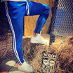Nulibenna Womens Harem Pants With Side Stripe nulibenna kopen in de aanbieding Nulibenna Womens Harem Pants With Side Stripe nulibenna kopen in de aanbieding
