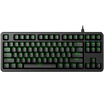Fuller Fühlen Ninth Department G87S 87-key Original Cherry Mechanical Keyboard Cherry Shaft Mechanical Keyboard Game E-sports Jedi Survival Eating Chicken Keyboard Black Shaft Black