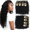 Yavida Hair Indian Virgin Deep Wave 4Pcslot Unprocessed Curly Cheap Human Bundles yavida kopen in de aanbieding