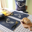 Joy Collection Yuan Ins Nordic Wind Fabric Placemat Insulation Pad Cotton Linen Table Mat Dish Cup Antlers joy collection kopen in de aanbieding Joy Collection Yuan Ins Nordic Wind Fabric Placemat Insulation Pad Cotton Linen Table Mat Dish Cup Antlers joy collection kopen in de aanbieding