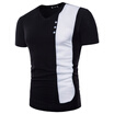 Canghpgin Summer Mens Fashion Casual T Shirt Short Sleeve Pullover Tops canghpgin kopen in de aanbieding