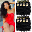 Yavida Factory Price Malaysian Virgin Hair 4 Bundles Deep Wave Cheap Human Weave Malysian Curly yavida kopen in de aanbieding