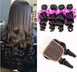 Dream Like Indian Virgin Hair Loose Wave 4 Bundles With Closure 8A Extensions dream like kopen in de aanbieding Dream Like Indian Virgin Hair Loose Wave 4 Bundles With Closure 8A Extensions dream like kopen in de aanbieding