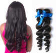 Wyf Unprocessed Brazilian Virgin Human Hair Bundles Loose Wave 3 wyf kopen in de aanbieding
