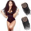 Wyf Brazilian Virgin Hair Curly Wave 4 Bundles With Closure 100 Unprocessed Human wyf kopen in de aanbieding