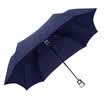 German storm umbrella Birdiepal semi-automatic octagonal tri-fold sunscreen umbrella umbrella business umbrella 3128 sea blue