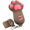Joy Collection Right Transshow Cartoon Series Colorful Cat Paw 8Gb Creative Gift Je Disk Brown joy collection kopen in de aanbieding