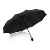 Ying Yu automatic umbrella automatic open automatically increase business double umbrella male folding reinforcement three fold umbrella C1773 black