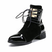 Dayocra 35 43 Women Boots Genuine Leather Flat Martin Ankle Womens Motorcycle Autumn Shoes Winter Patent Botas dayocra kopen in de aanbieding Dayocra 35 43 Women Boots Genuine Leather Flat Martin Ankle Womens Motorcycle Autumn Shoes Winter Patent Botas dayocra kopen in de aanbieding