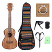 Ammoon 24 Ukulele Ukelele Uke Kit Sapele Wood With Lcd Eq Including Carrying Bag Capo Strings Strap Finger Maraca Cleaning Cloth ammoon kopen in de aanbieding Ammoon 24 Ukulele Ukelele Uke Kit Sapele Wood With Lcd Eq Including Carrying Bag Capo Strings Strap Finger Maraca Cleaning Cloth ammoon kopen in de aanbieding
