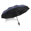 Ying Yu automatic umbrella ten bone umbrella male folding automatic opening simple reinforcement personality female rain&dry a student double large C1774 blue