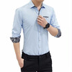 Ailooge 2018 Autumn New Mens Shirt Brand Luxury Casual Long Sleeved Short Dress Lapel Floral Clothing ailooge kopen in de aanbieding Ailooge 2018 Autumn New Mens Shirt Brand Luxury Casual Long Sleeved Short Dress Lapel Floral Clothing ailooge kopen in de aanbieding