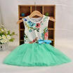 Meihuid Casual Baby Girl Dress Party Flowers Print Floral Tops Bow Tutu Dresses Sundress meihuid kopen in de aanbieding